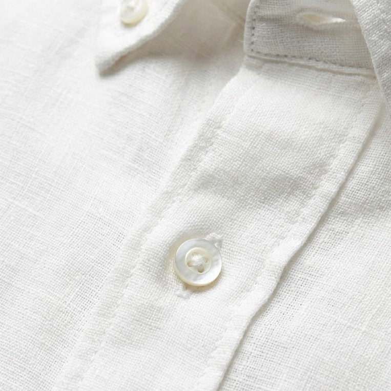 Tailored Italian Linen Shirt
